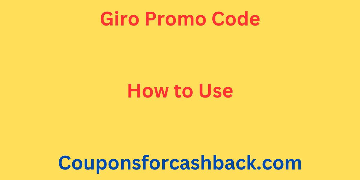 Giro Promo Code